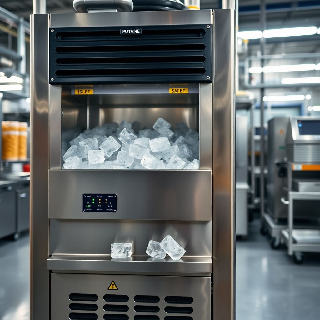 Maquina de Hielo Industrial