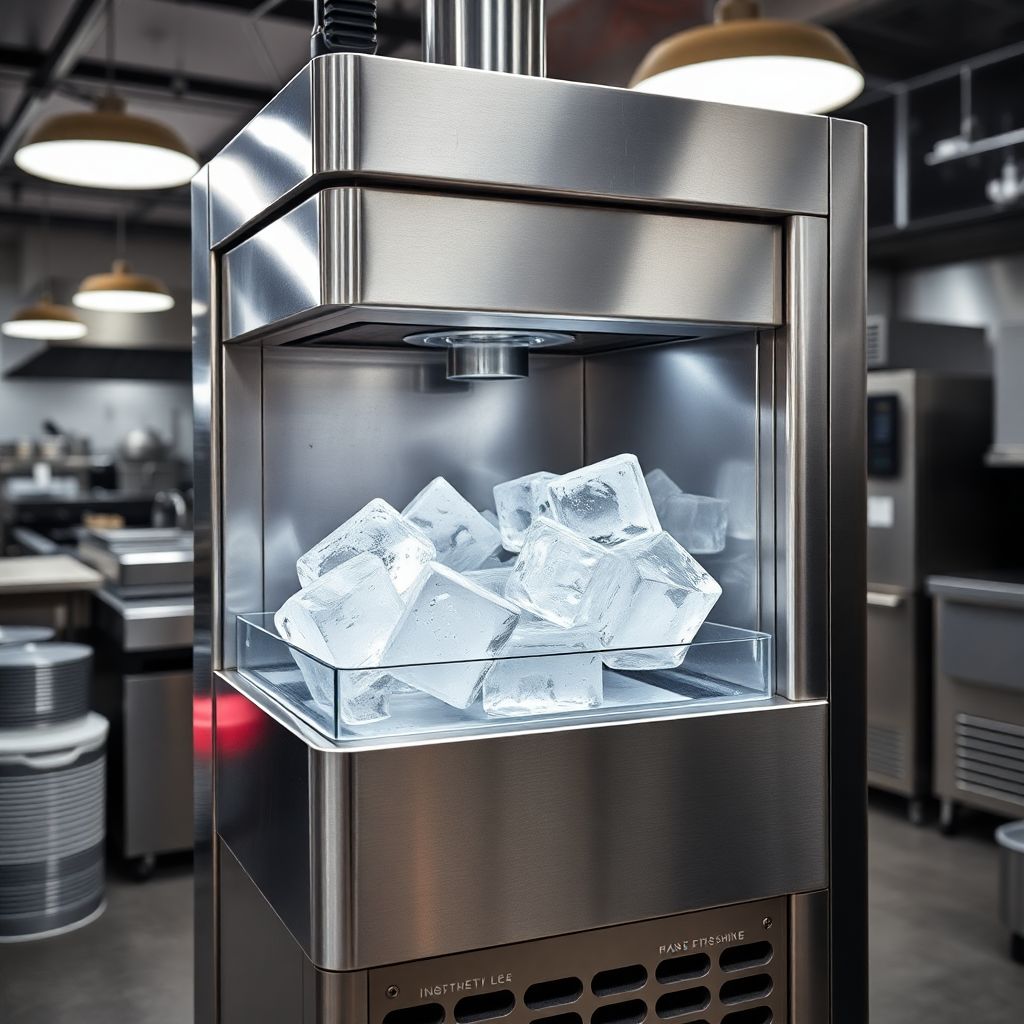 Maquinas para Hacer Hielo en Cubos