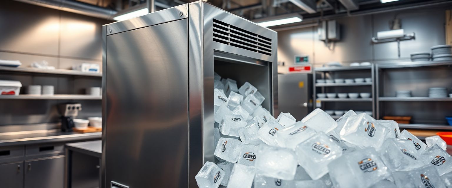 Maquinas para Hacer Hielo en Cubos