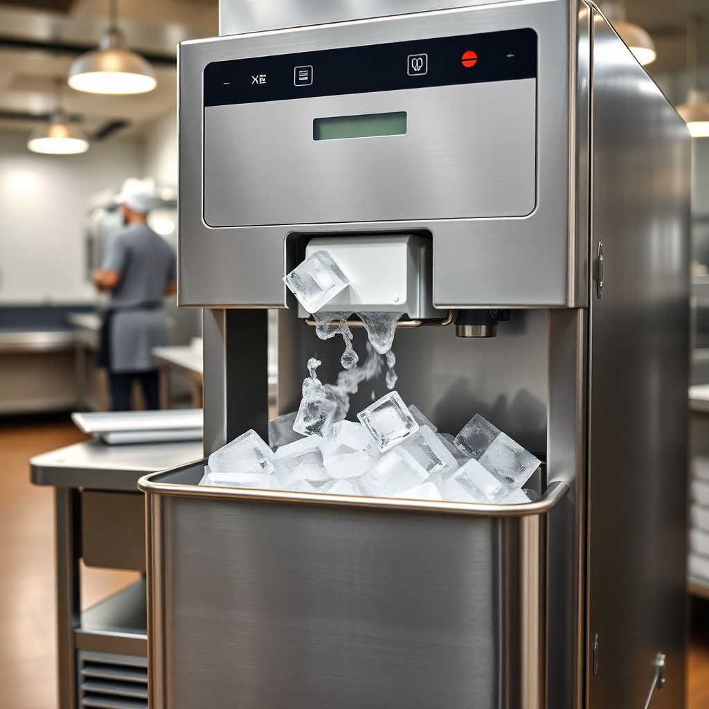 Maquinas para Hacer Hielo en Cubos