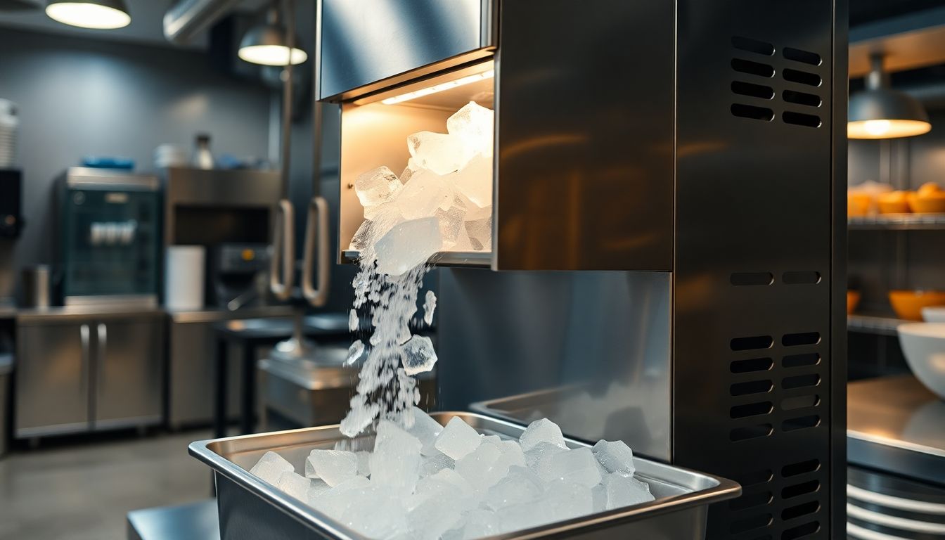 Maquinas para Hacer Hielo en Cubos